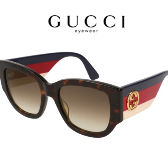 Gucci Accessories - Gucci Havana Brown Sunglasses
